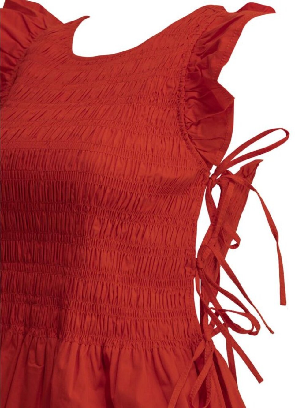 Ganni Casual Pleated Top Tag Size 36 Women - Picture 4 of 4